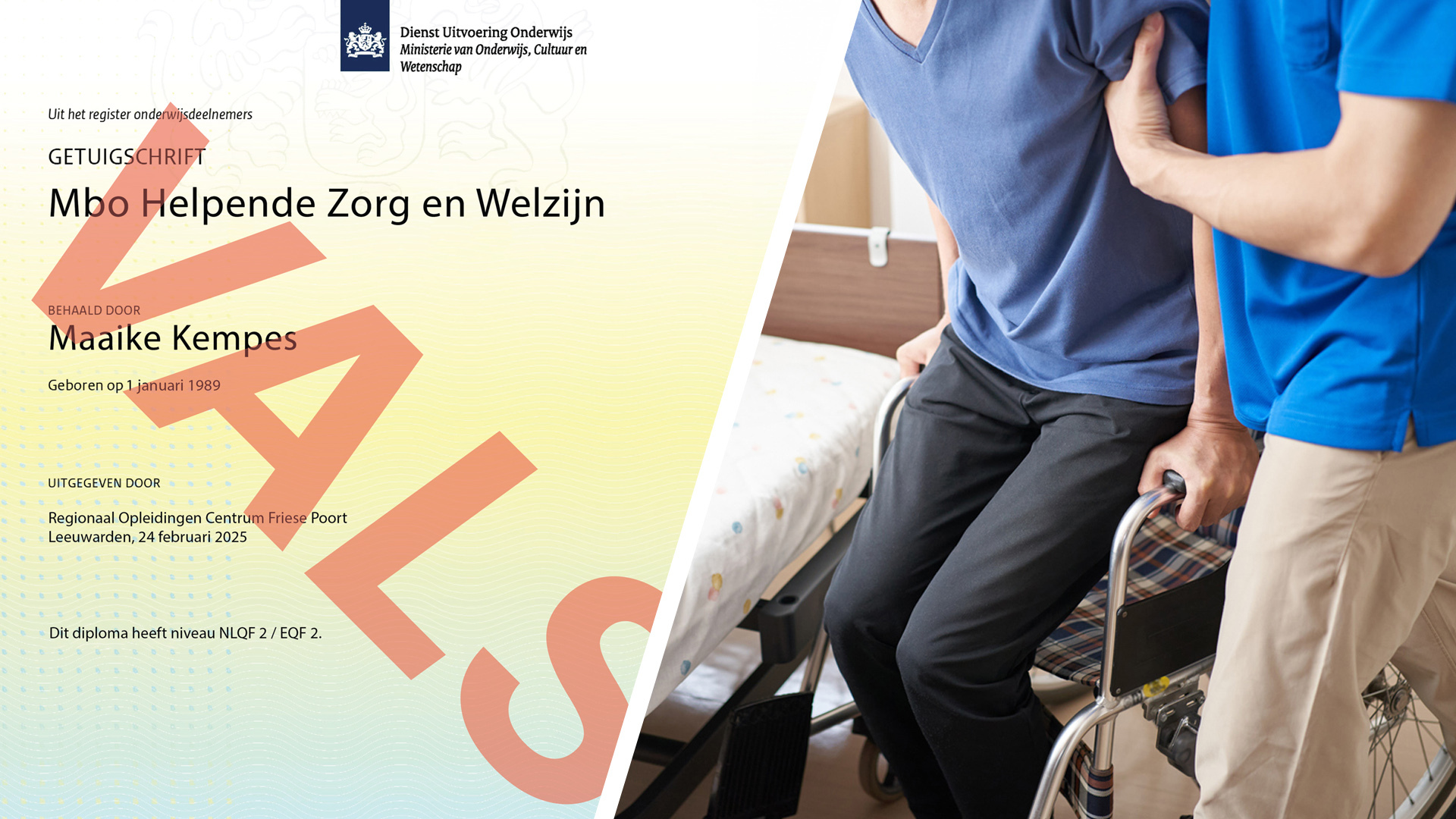 Honderden zzp’ers zonder diploma betrapt in de zorg